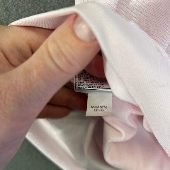 Nike drift vintage tag Women's Sleeveless Golf Polo xl light pink - Picture 9 of 15